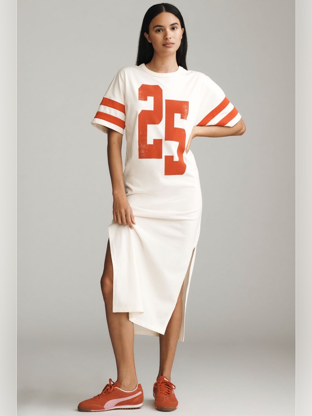 NWT Daily Practice Graphic T-Shirt Midi Dress